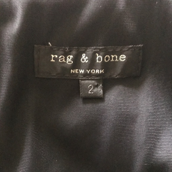 Rag & Bone Leather Bustier and Silk Pleated Dress - Picture 4 of 6